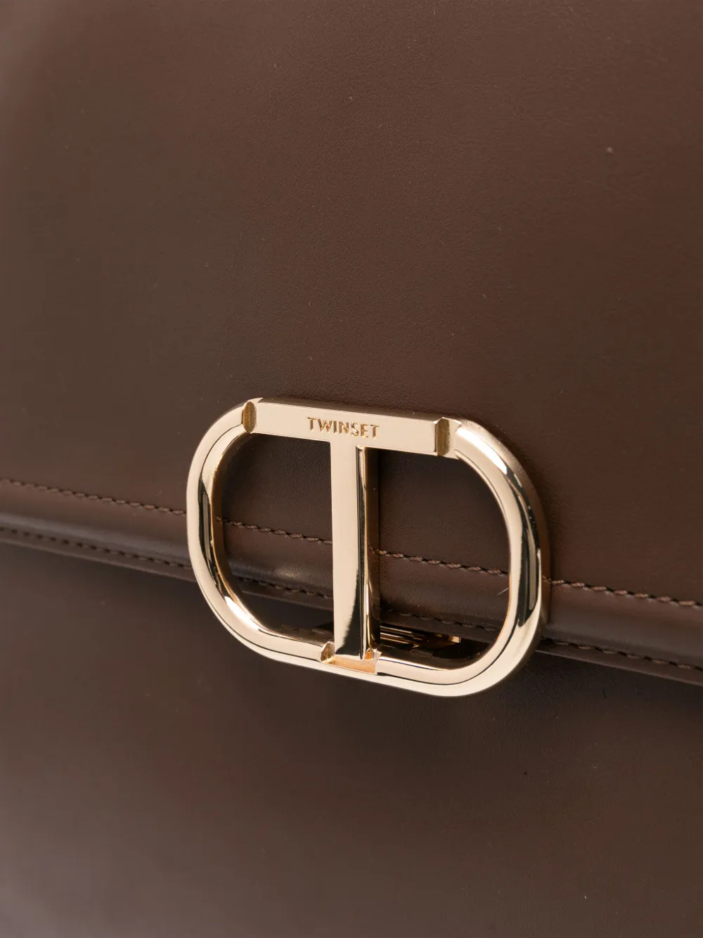 TWINSET Brera shopper Bruin