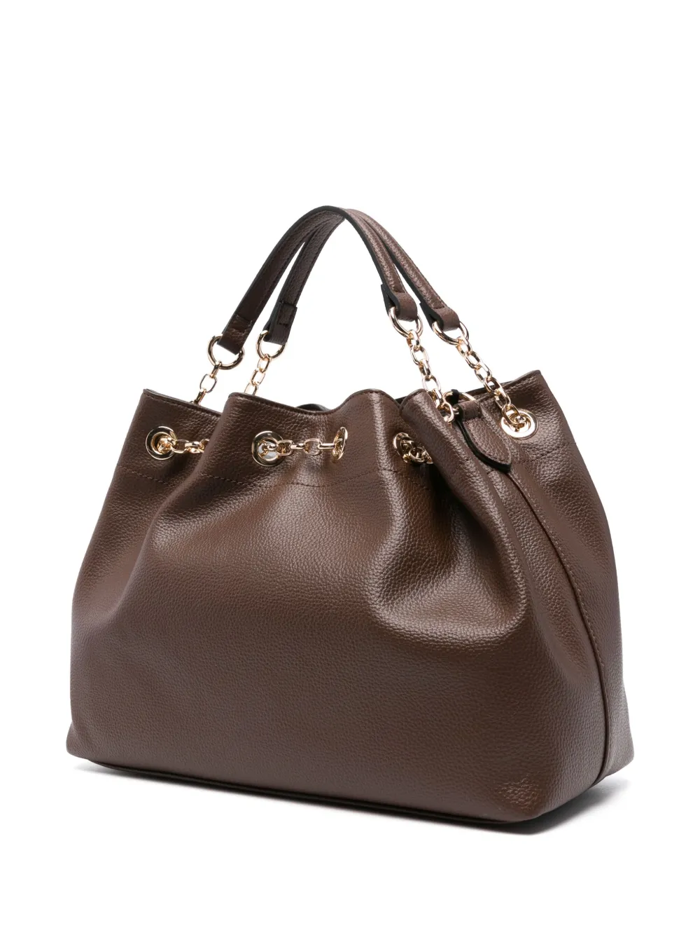 TWINSET Oval T shopper Bruin