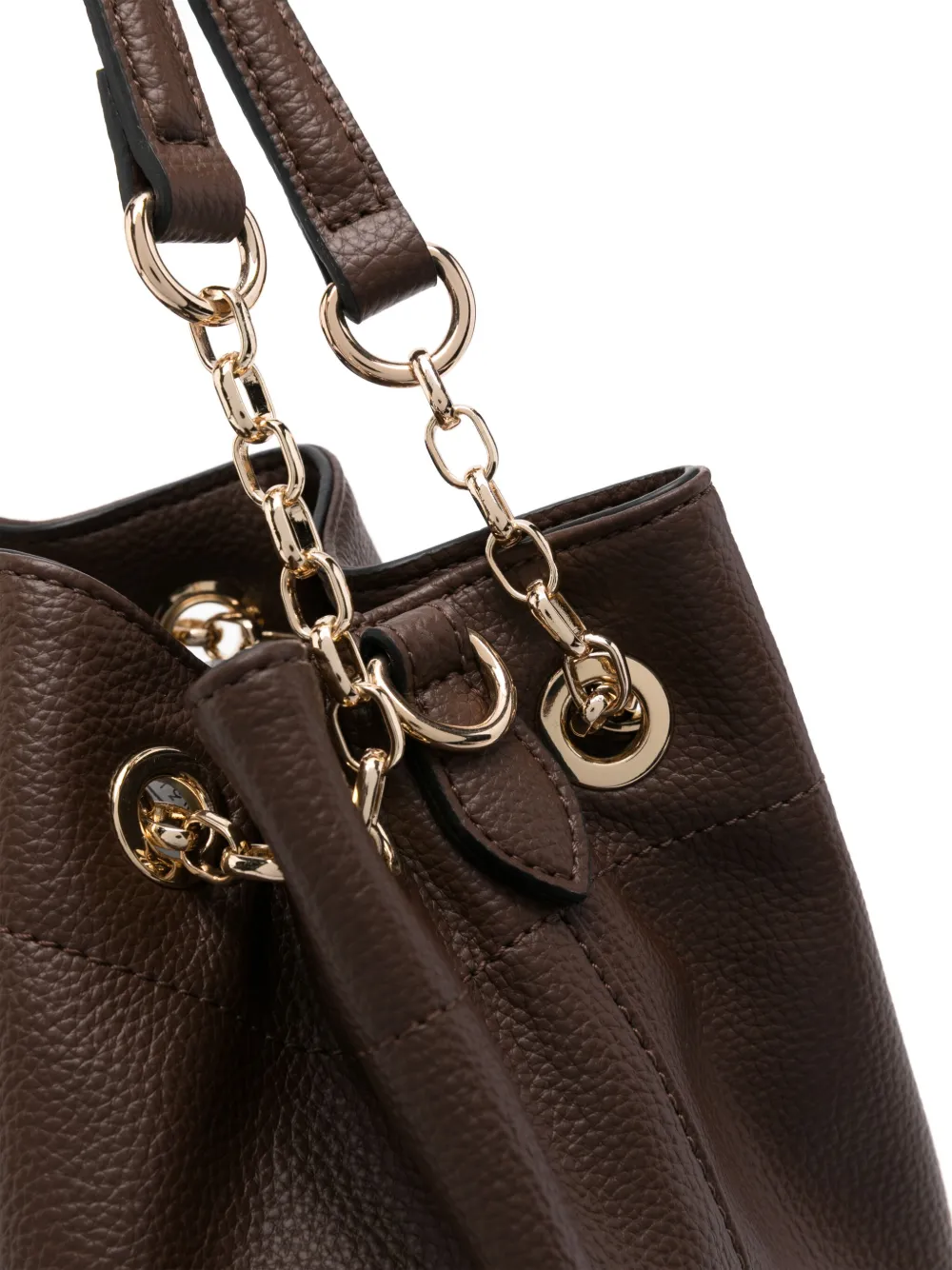 TWINSET Oval T shopper Bruin