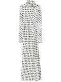 MSGM polka-dot maxi dress - White
