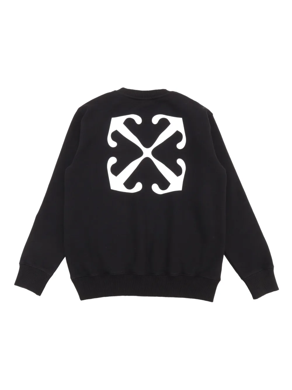 Off-White Kids Sweater van katoen Zwart