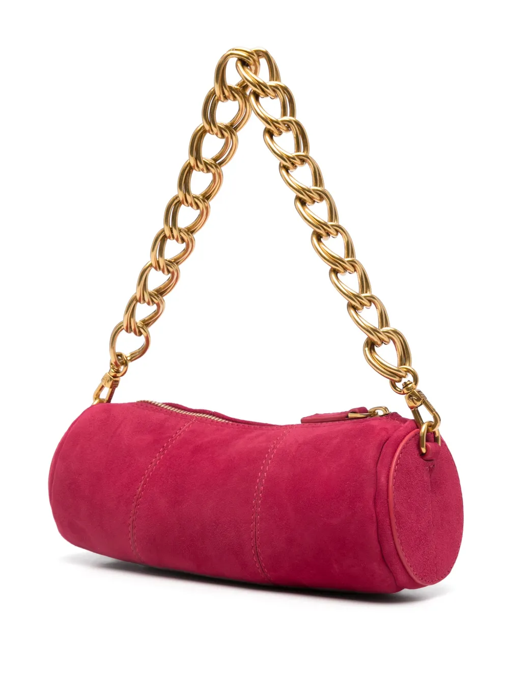 Manu Atelier mini Cylinder shoulder bag - Rood