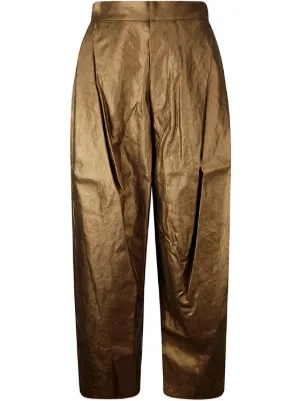 ボトムスその他 UMA WANG Women Pants LUW3022UW240 Brown UMA WANG - Women Pansy Pants – Atelier New York