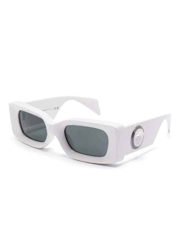 Versace Eyewear スクエアフレーム サングラス | ホワイト