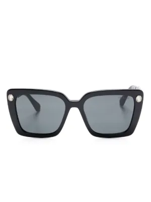 Givenchy Eyewear 4G square-frame Sunglasses | Black | FARFETCH