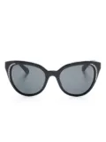 Swarovski crystal-embellished sunglasses - Black