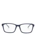 Ferrari rectangle-frame glasses - Blue