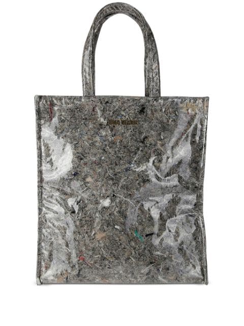 abstract-print tote bag