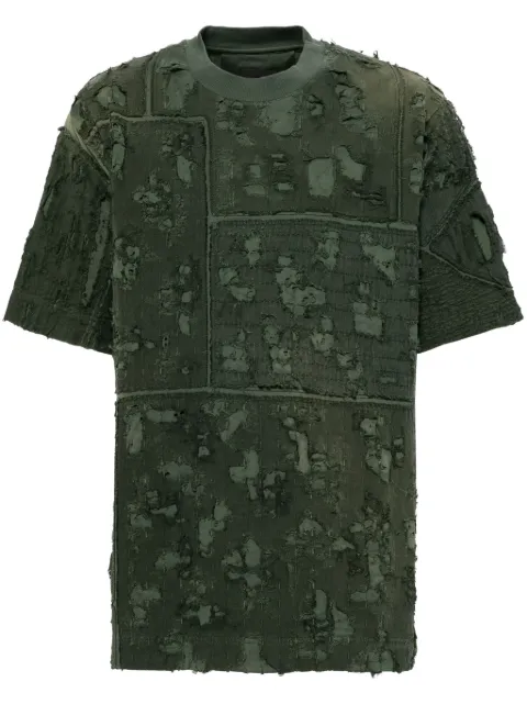 Givenchy frayed-effect T-shirt