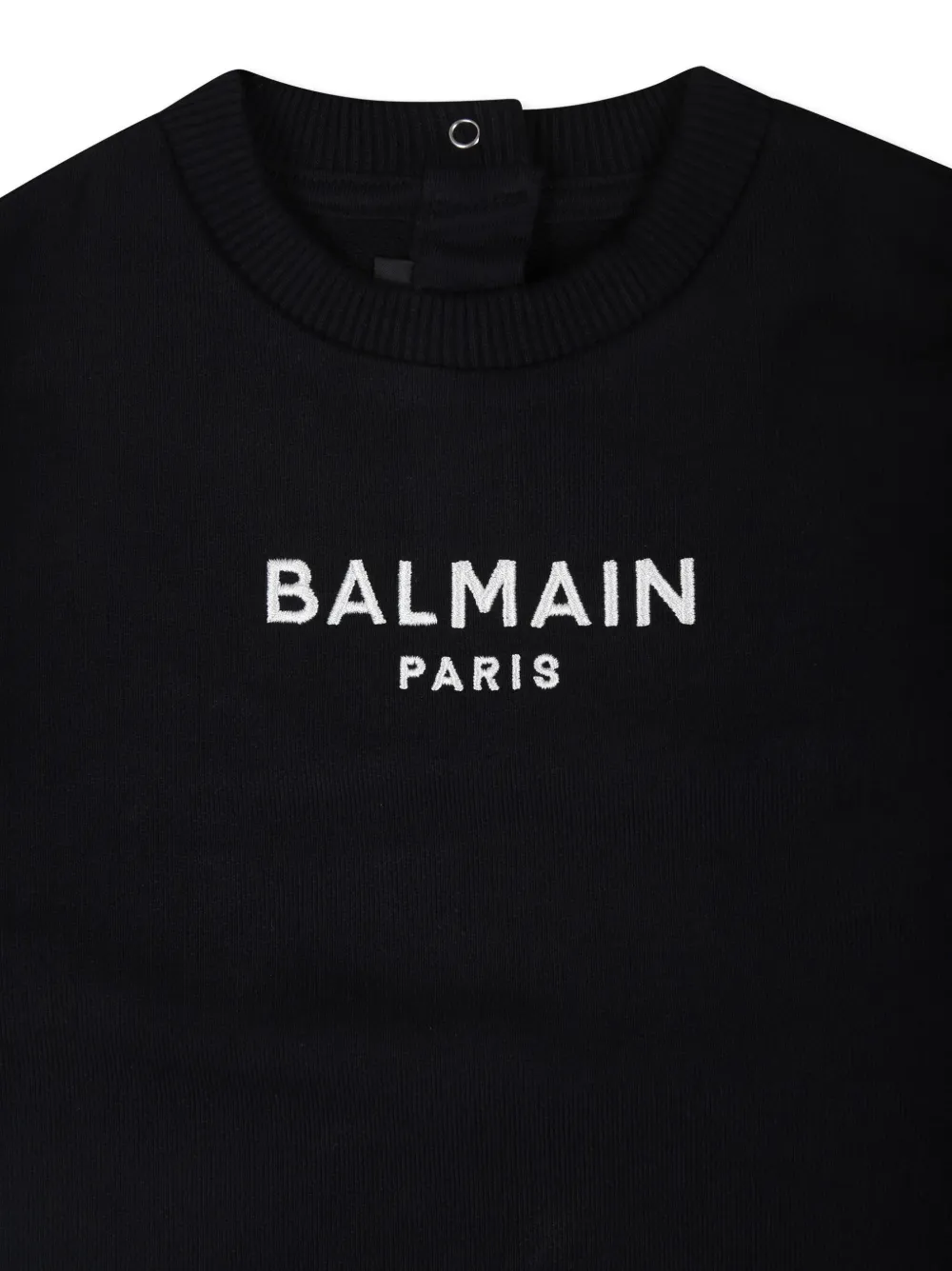 Balmain Kids Trainingspak met geborduurd logo Zwart