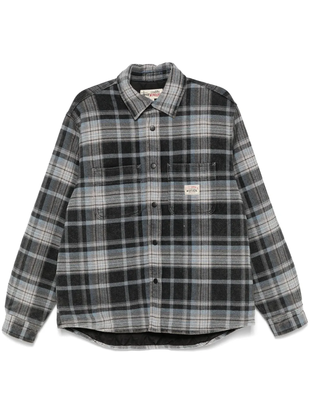 Stüssy Geruit overhemd Blauw