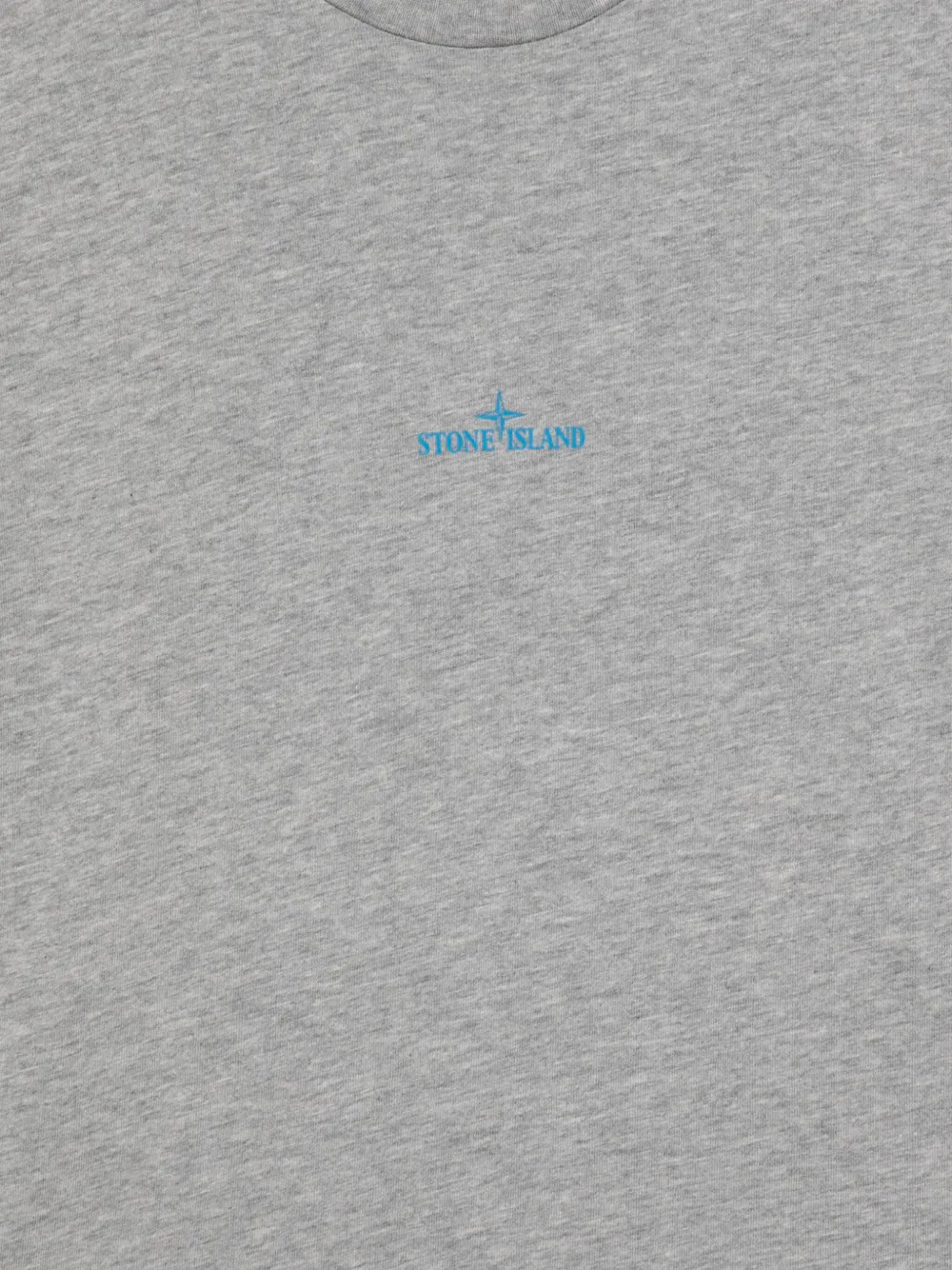 Stone Island Junior T-shirt met logoprint Grijs