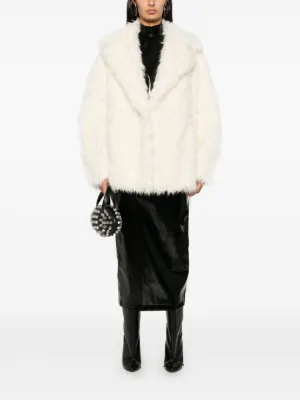 MSGM ウィメンズ エコファーコート通販 - FARFETCH