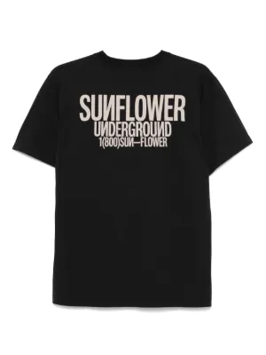 【SUNFLOWER】Master Logo Short Sleeve T-Shirt/全国送料無料 Sunflower Master Logo T-Shirt White at CareOfCarl.com
