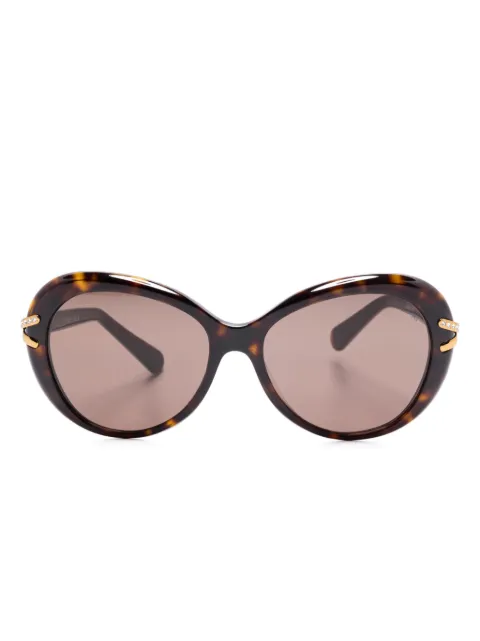 Swarovski lentes de sol con detalles de cristal