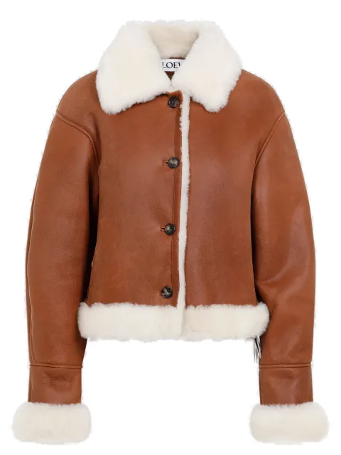 LOEWE giacca in shearling