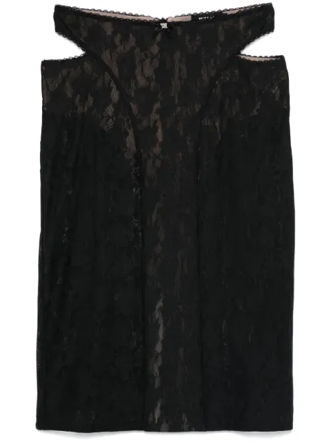 MISBHV lace midi skirt