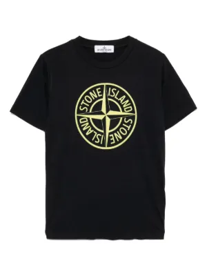 Moncler Enfant ロゴ Tシャツ | ブラック | FARFETCH JP