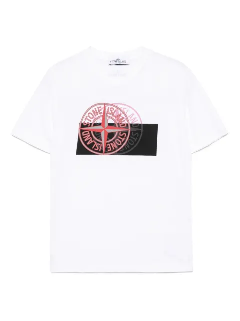 Stone Island Junior logo-print T-shirt