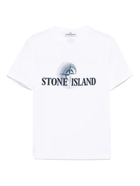 Stone Island Junior logo-print T-shirt