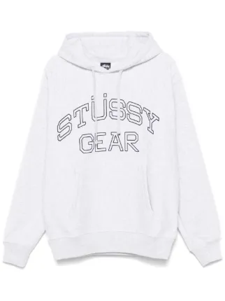Stüssy Gear Hoodie | Grey | FARFETCH