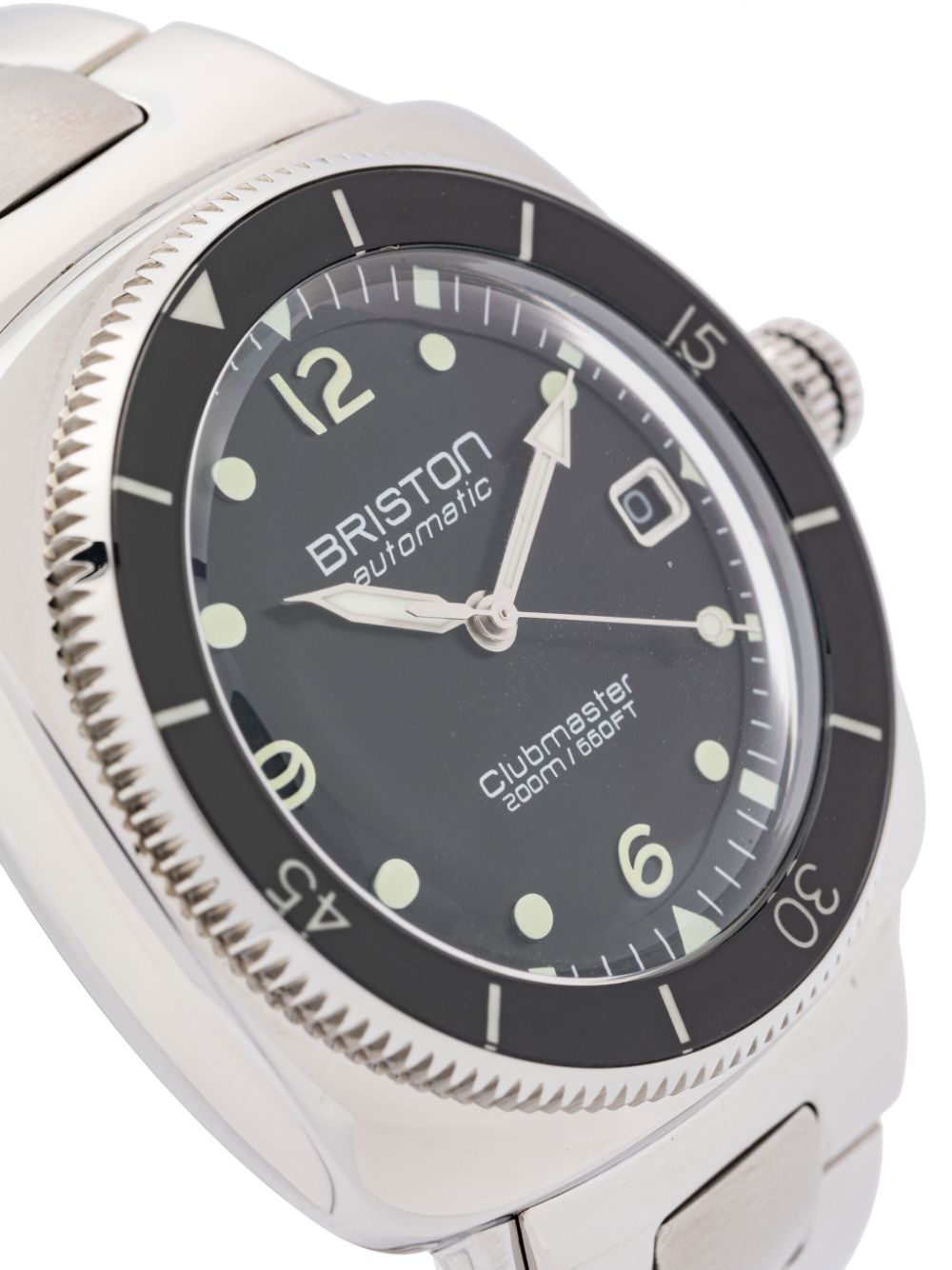 Briston Clubmaster Legend Diver 38 mm horloge - Zwart