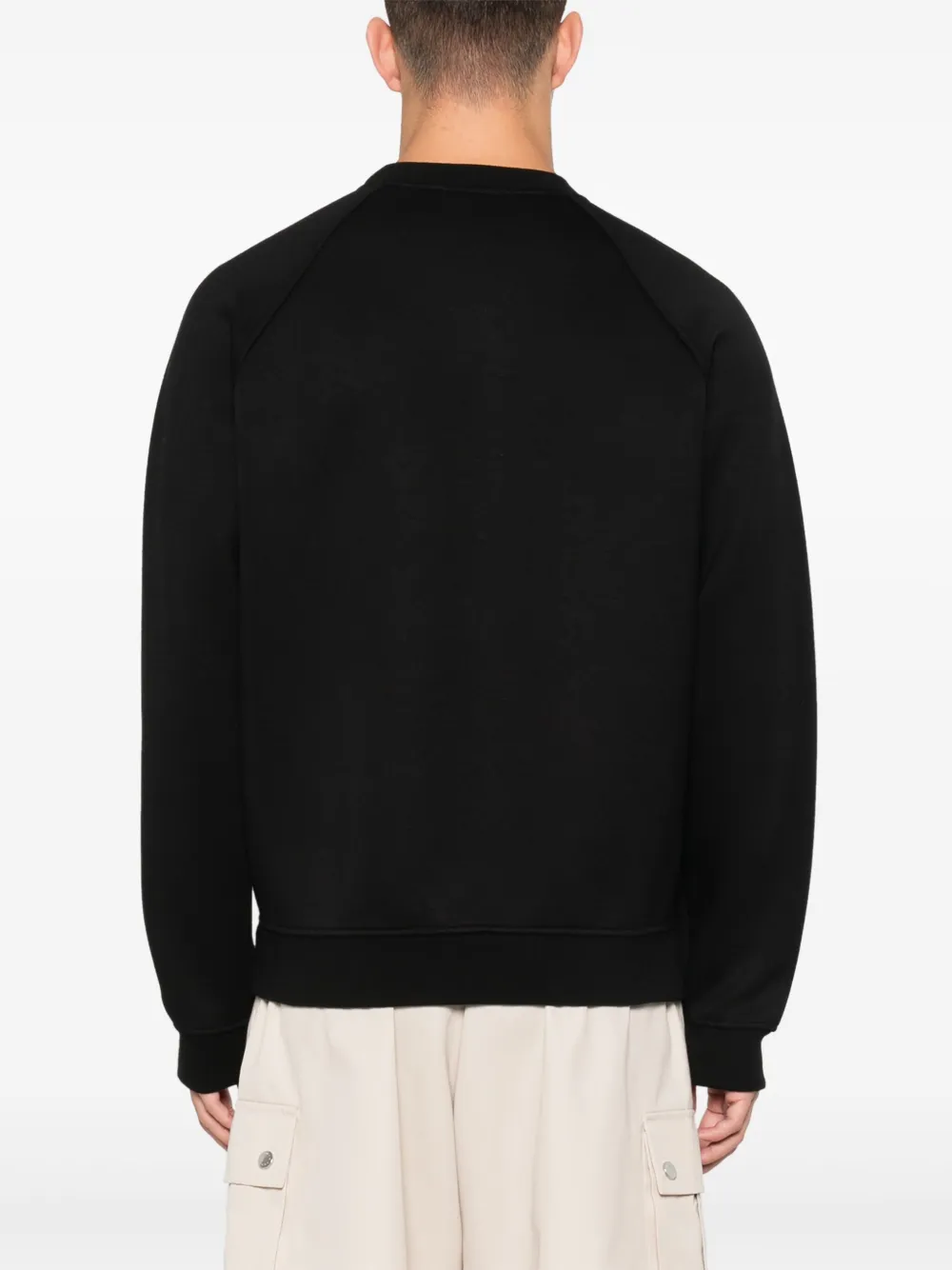Kiton Sweater met logo Zwart