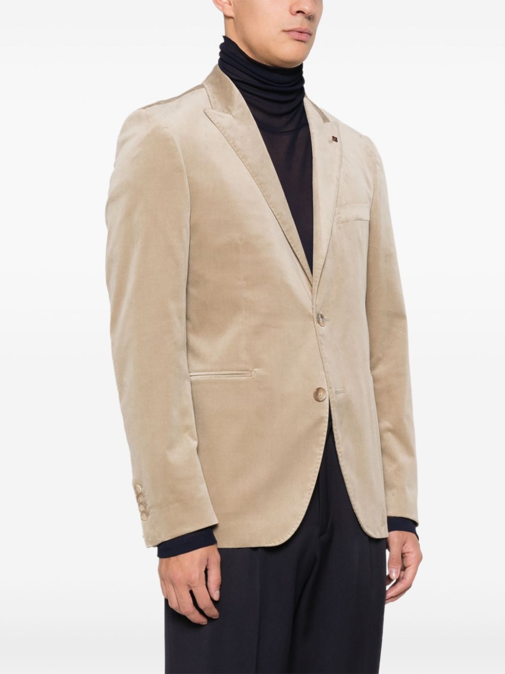 Tagliatore velvet blazer Men