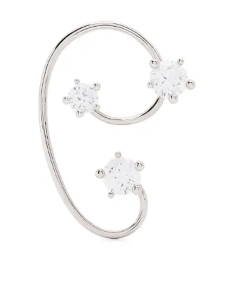 【Panconesi】シルバー Diamanti イヤカフ Panconesi Diamanti Ear Cuff | Silver | FARFETCH JO