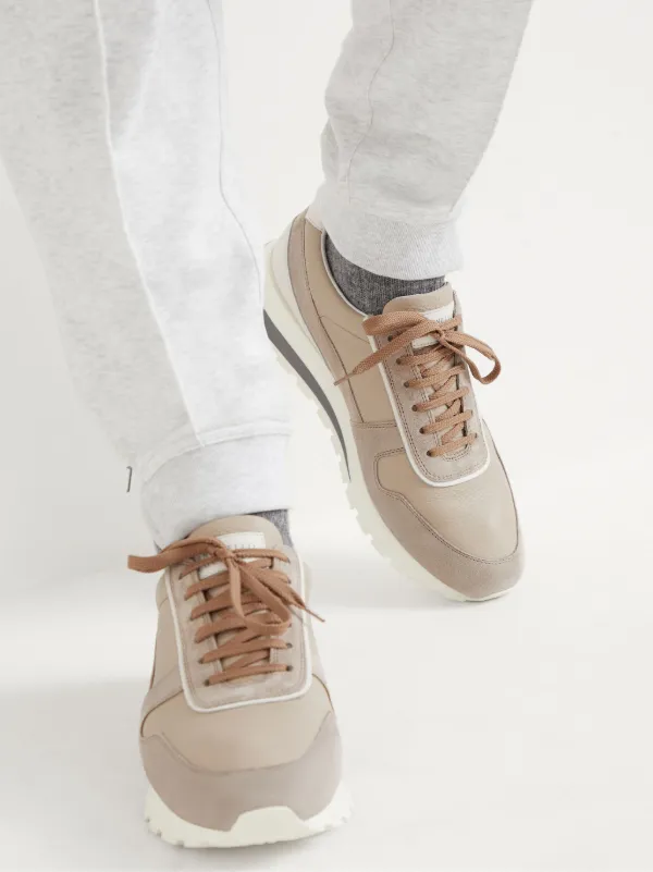 VIP【関税送料無料】希少 BRUNELLO CUCINELLI LEATHER SNEAKERS BRUNELLO CUCINELLI Leather Sneakers for Men | MR PORTER