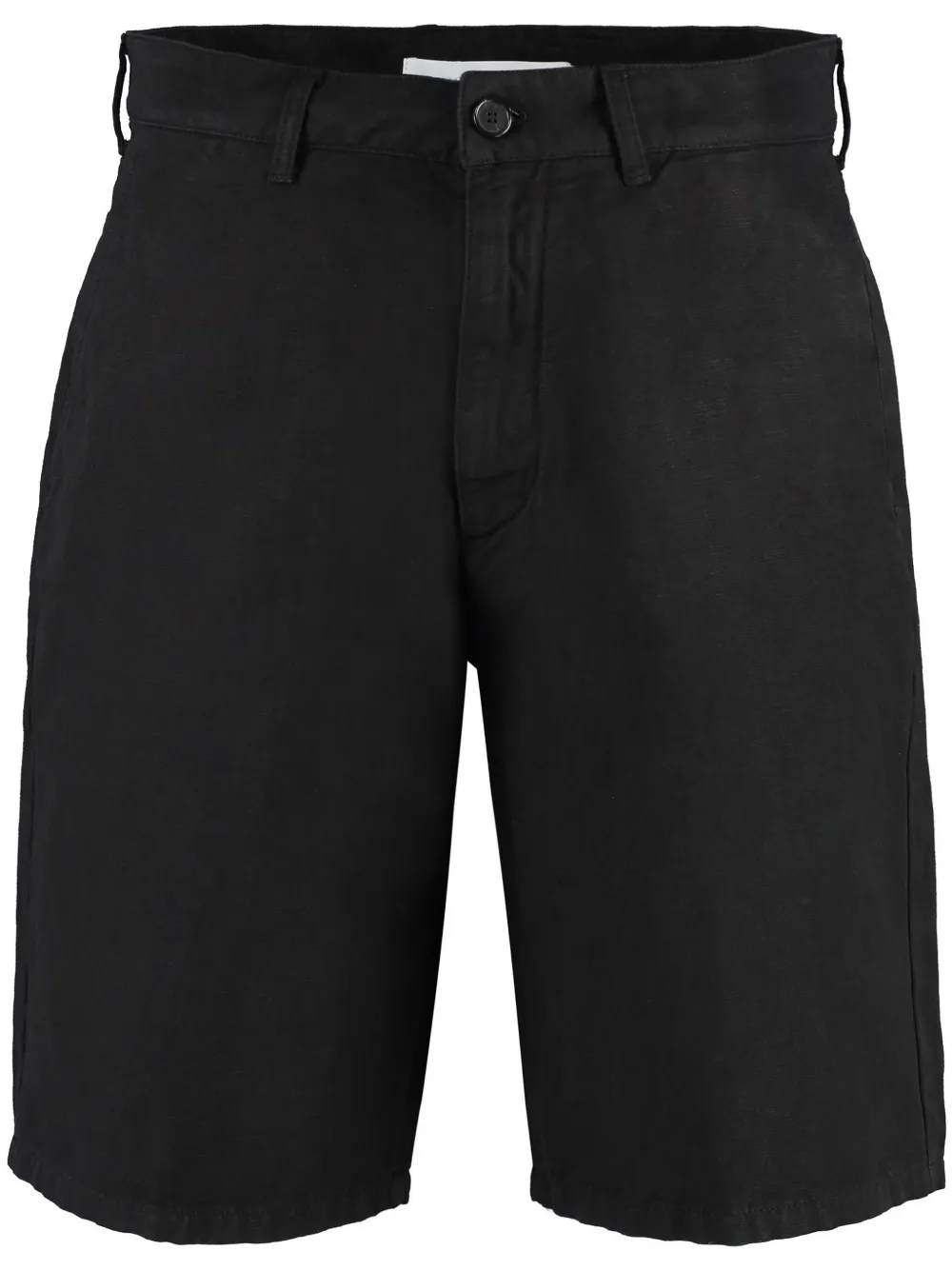 Department 5 logo-patch bermuda shorts | Black | Image 1