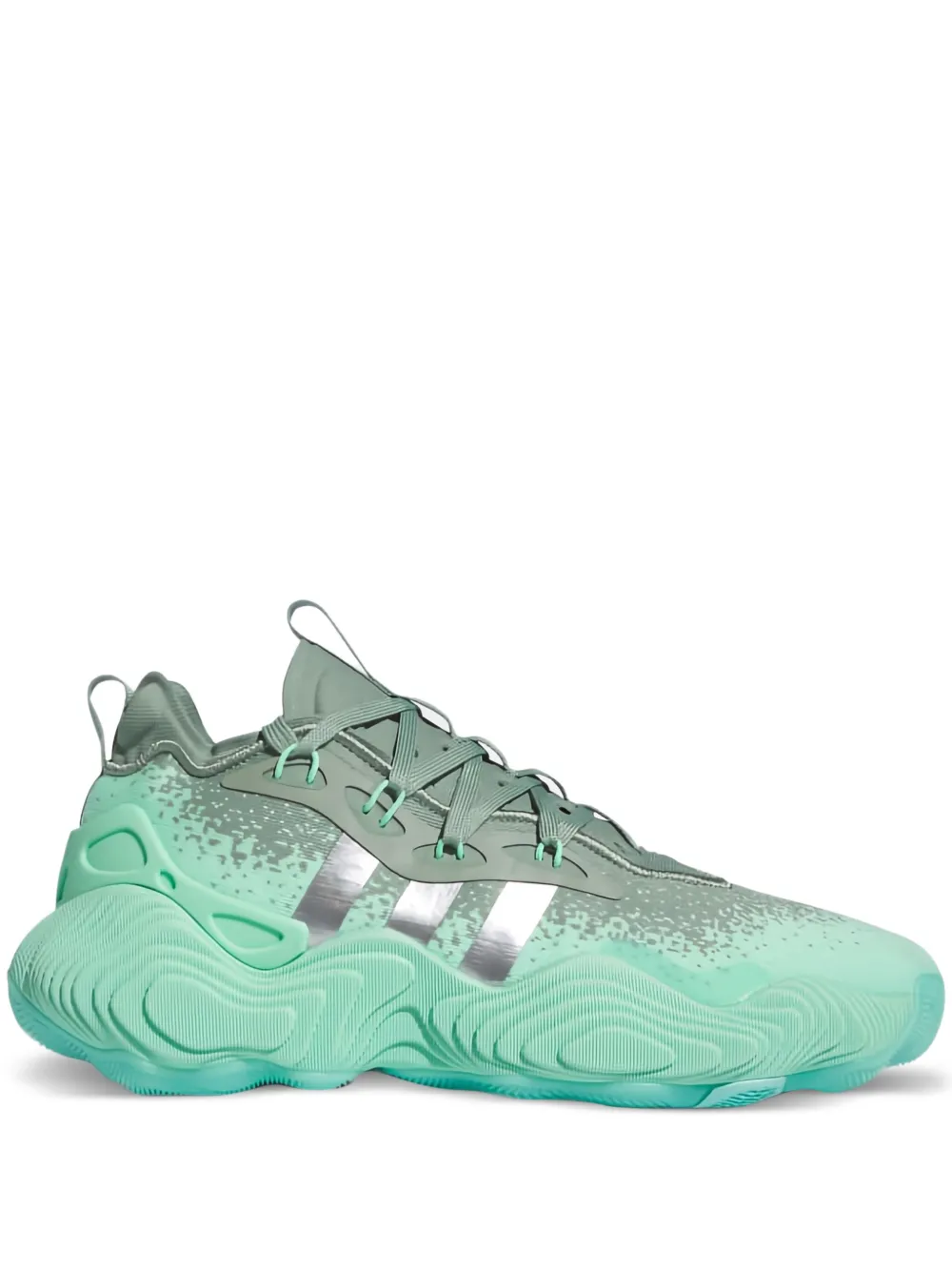 Trae Young 3 "Pulse Mint/Silver Metallic/Silver Green" basketball sneakers