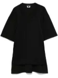 Comme des Garçons Homme Plus mesh-panelled T-shirt - Black