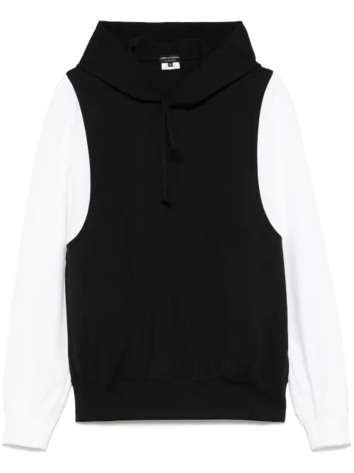 Hoodie à design superposé - Comme des Garçons Homme Plus - Modalova