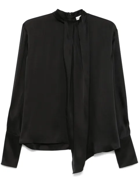 Magda Butrym round neck silk blouse