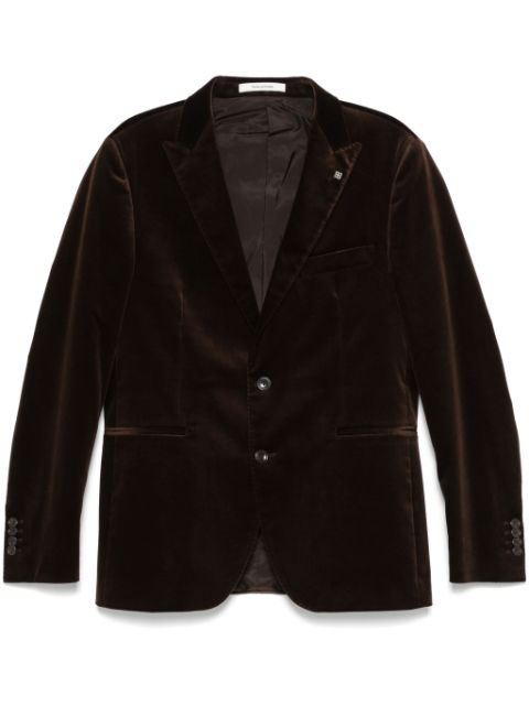 Tagliatore velvet blazer Men