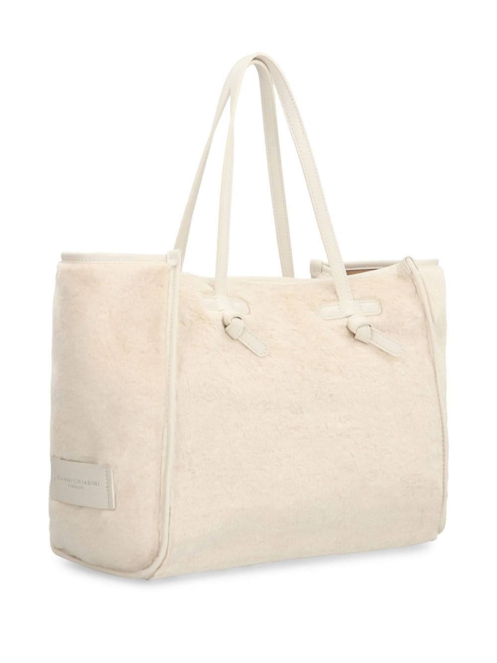 Shop Gianni Chiarini Marcella Tote Bag In Neutrals