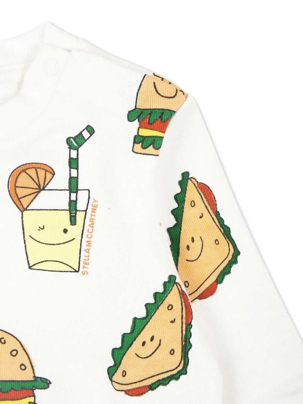 Stella McCartney Kids Silly Sandwich sweater Wit