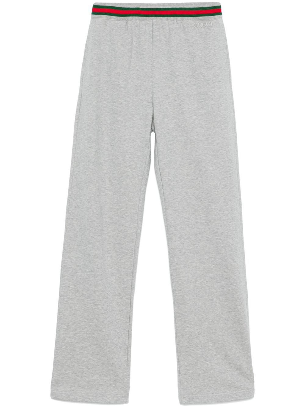 web-detail cotton sweatpants