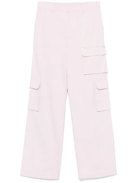 Gucci pantalones cargo con diseño en relieve