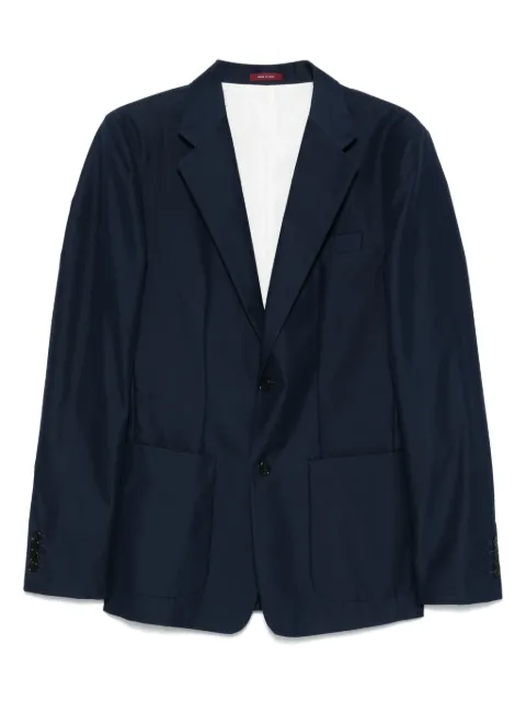 Gucci blazer con logo en relieve