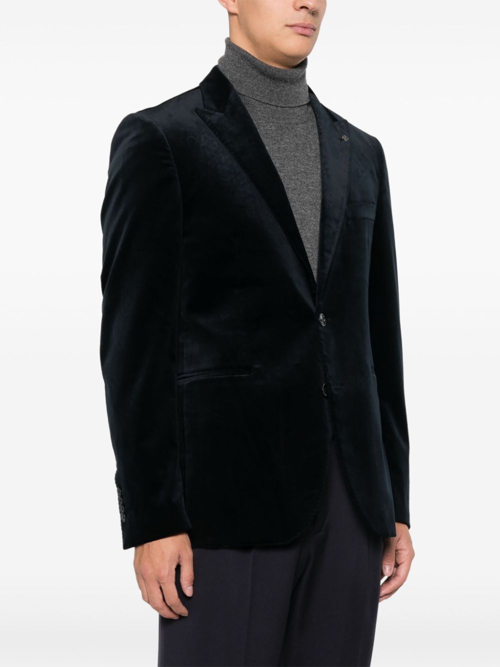 Tagliatore velvet blazer Men