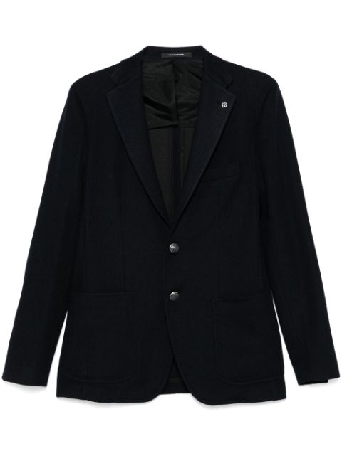 Tagliatore ribbed blazer Men