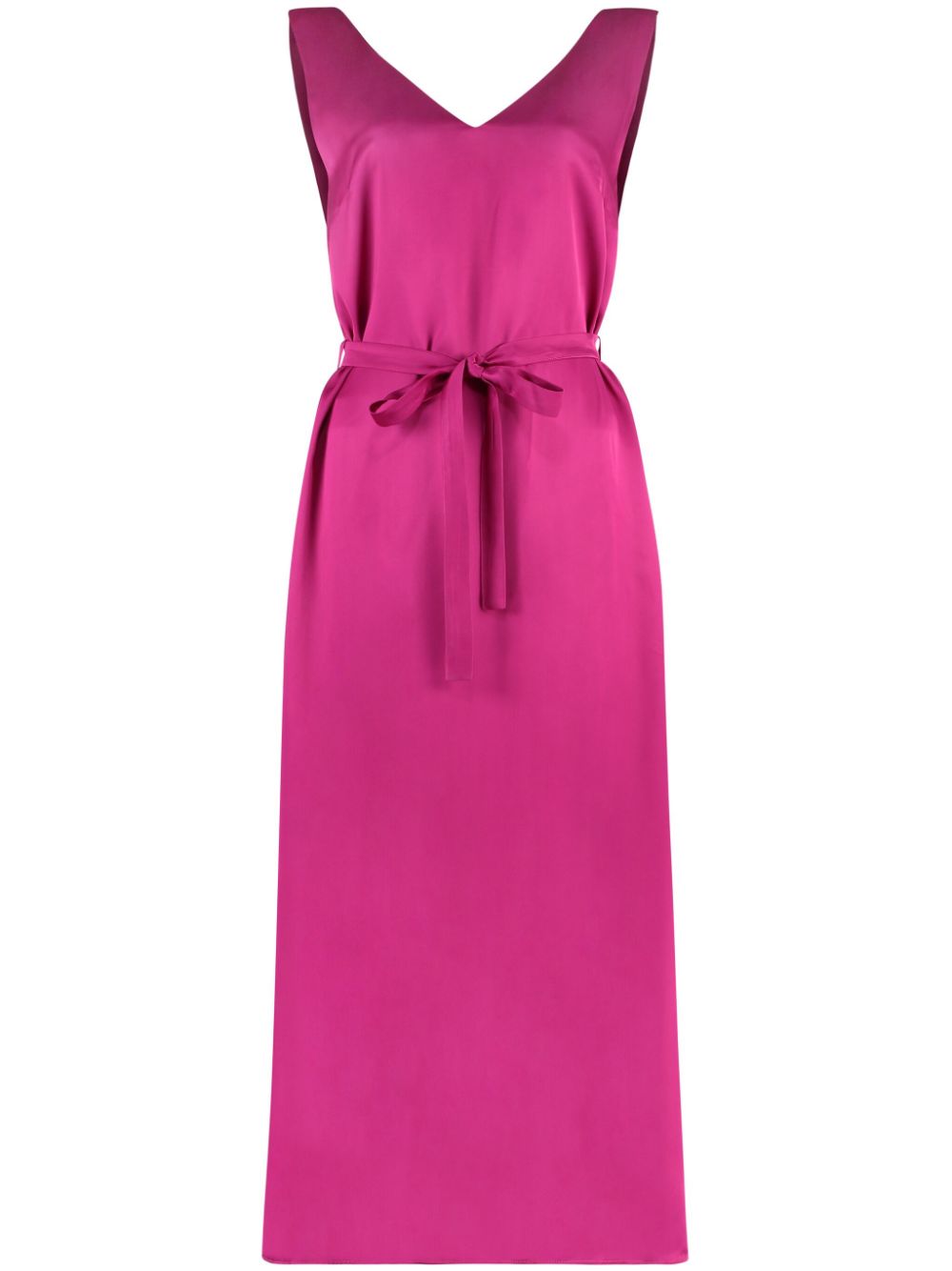 P.A.R.O.S.H. tied-waist dress - Pink