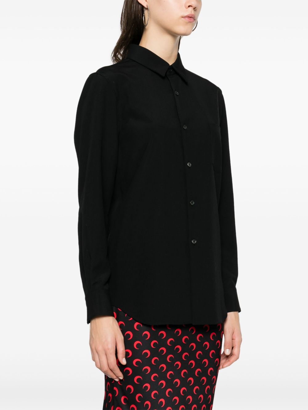 Comme Des Garcons wool shirt Women