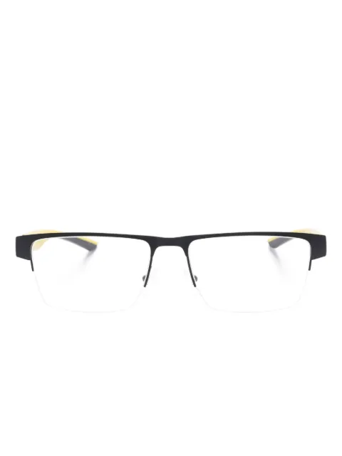 Ferrari rectangle-frame glasses