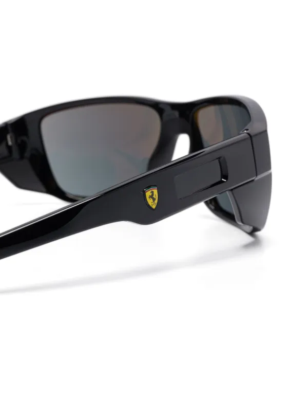 Ferrari FZ6012U Sunglasses | Black | FARFETCH display picture 2