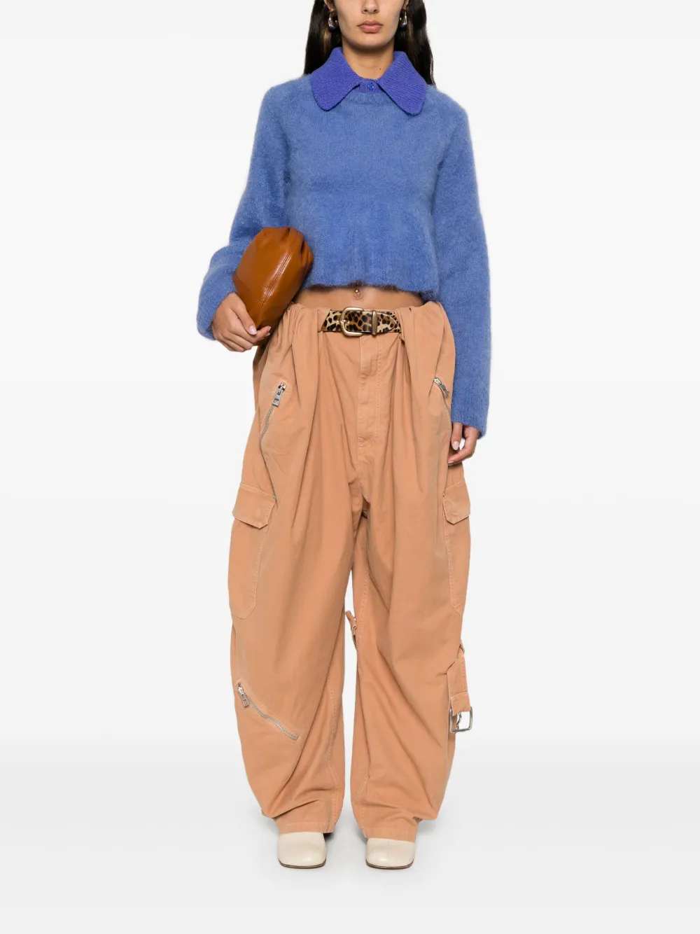LOEWE suéter estilo playera tipo polo con acabado cepillado | Suéteres | Image 2