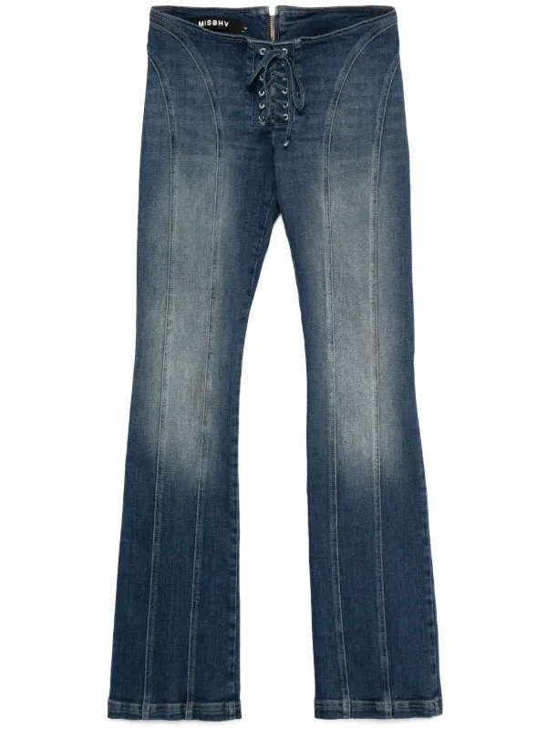 【関税込み】MISBHV ブルー Lara ジーンズ Blue Lara Jeans by MISBHV on Sale