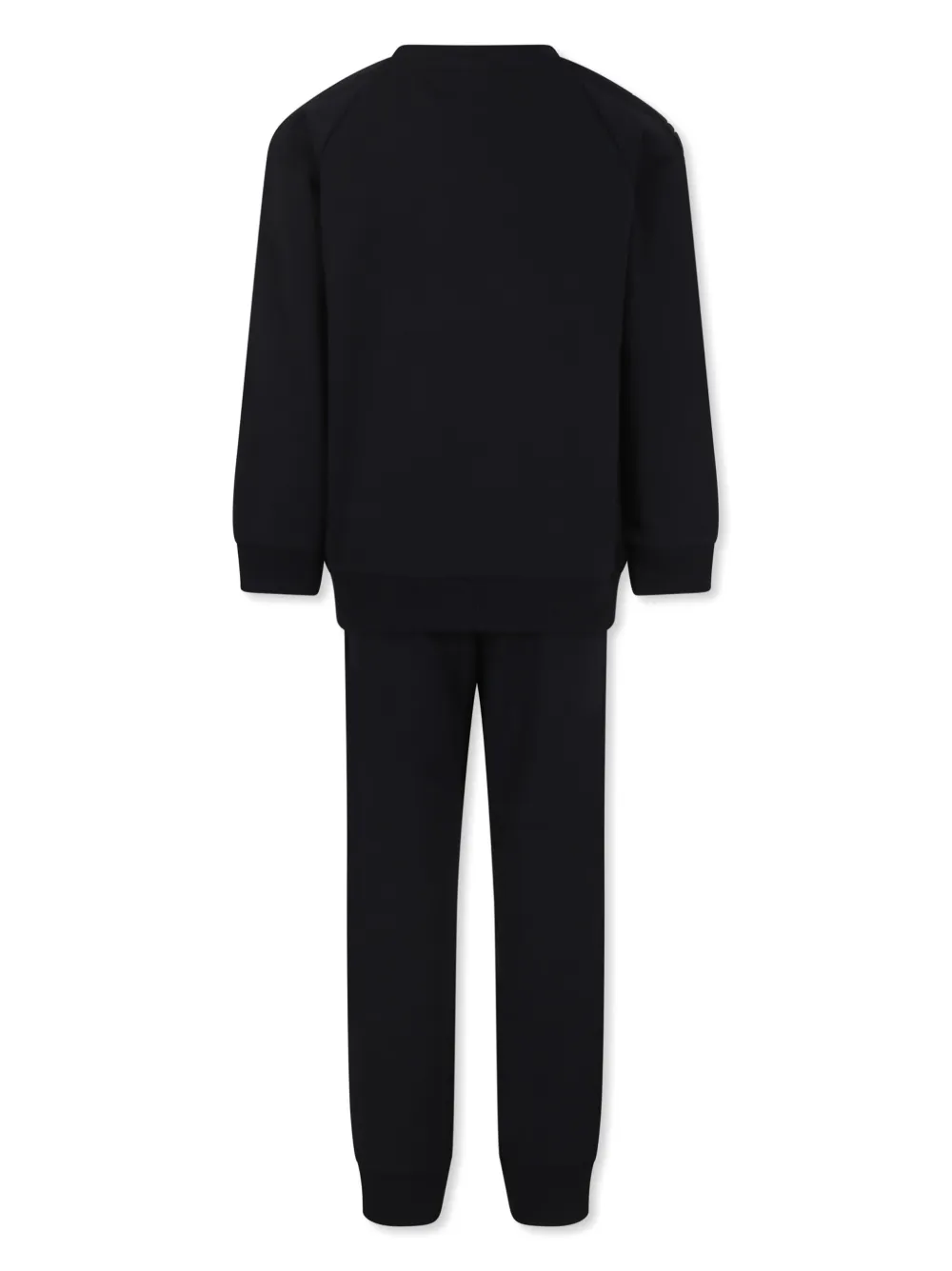 Balmain Kids printed tracksuit set - Zwart